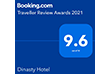 Dinasty Hotel Tirana Booking.com Award